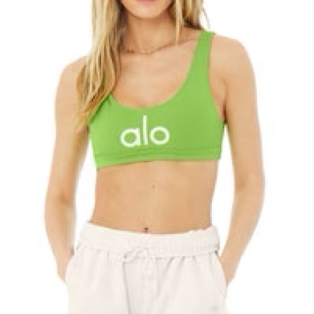 EUC💚ALO YOGA💚APPLE GREEN WORKOUT SET - Picture 15 of 16